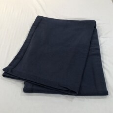 西川のカシミヤ毛布 シングル ネイビーNP9653