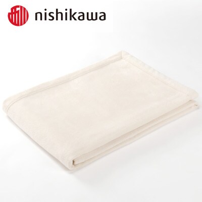 西川のシルク毛布　ベージュ　シングル　140×200cm　FQ03404010/300