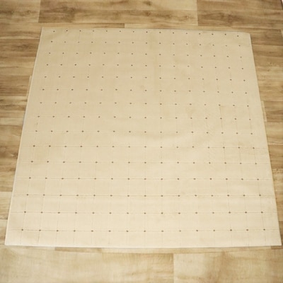 抗ウィルス、抗アレル物質、抗菌、消臭、防ダニ【PT-5】カーペット　190×190　ベージュ