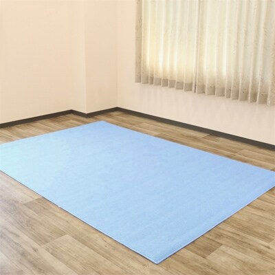 抗ウィルス抗アレル物質抗菌消臭防ダニ【P-1000】カーペット(約261×約261)ブルー