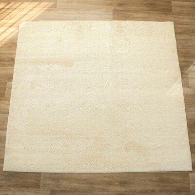RUGカーペット【ホルン】　約130cm×190cm　アイボリー