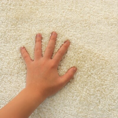 RUGカーペット【ホルン】　約190cm×240cm　アイボリー