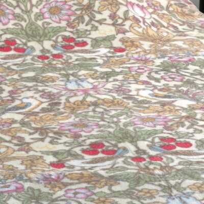 コットン100%(毛羽部分)　綿毛布　100×140cm　SB柄　ピンク　1枚　2831144010