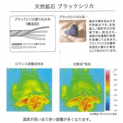 『ロマンス岩盤浴』　マイヤー毛布　ベージュ　ダブル　33037304