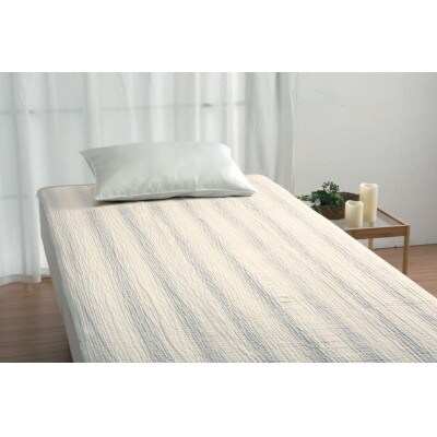 蒸れにくい　脱脂加工コットン　敷きパッド　シングル　1枚　54796160 PU