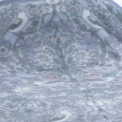 ROMANCE　いちご泥棒　ノルディック柄　綿毛布　シングル　ブルー　28314100