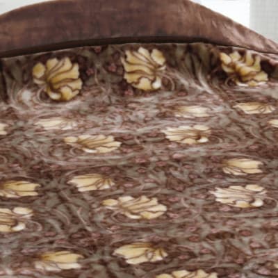 ROMANCE　ピンパーネル　ノルディック柄　マイヤー毛布　シングル　ブラウン　28305515