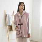 『ロマンス岩盤浴』　マイヤー着る毛布　ポンチョ　フリーサイズ　ピンク　33767340