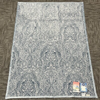 プレミアム温泉毛布グレースニューマイヤー毛布 シングルサイズブルーKW11816