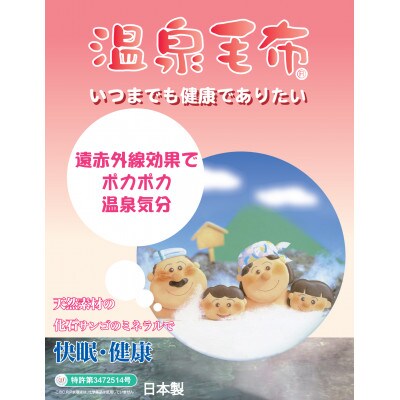 プレミアム温泉毛布KW11701 Wフュチャーニューマイヤー毛布 ダブル　ベージュ