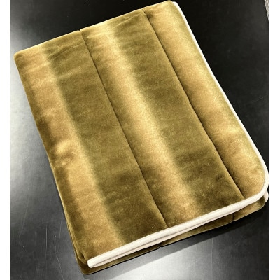 プレミアム温泉毛布KW31512コアラ敷きパッド　シングルサイズ　ブラウン