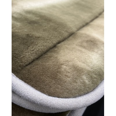 プレミアム温泉毛布KW31512コアラ敷きパッド　シングルサイズ　ブラウン