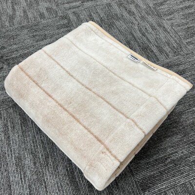 プレミアム温泉毛布KW11715クラウドIIニューマイヤー毛布 シングルサイズ ベージュ