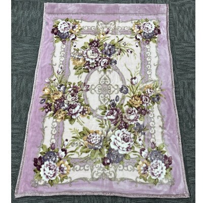 遠赤外線効果で体の芯から暖かい。KW21302エリザベート　合せ毛布 シングルサイズ　ピンク