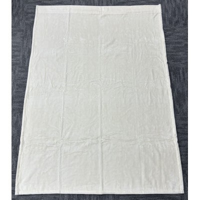 贅沢触感。無着色綿毛布 染料など使用せず綿そのものを毛布に。KW11050綿毛布シングル　アイボリー