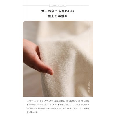 【コットン毛布 マハラニ シングルサイズ】日本製 140×200cm 大阪府泉大津市産