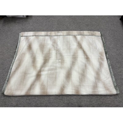 洗える　ボリューム満点　マイヤー衿付合せ毛布　シングルサイズ　約140×200cm MS-152BE