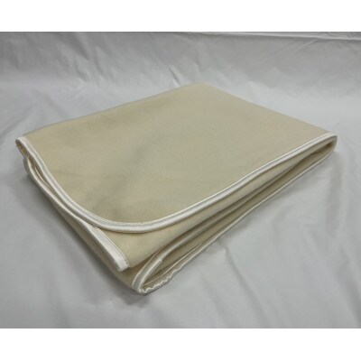 繊維の宝石カシミヤ入り　ウール敷毛布(毛羽部分)　シングルサイズ 　約100×205cm 1706S