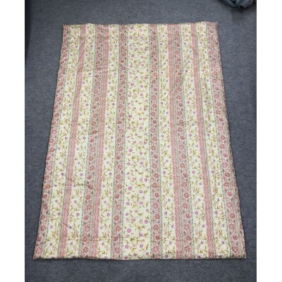 ウール10%入り 肌掛けふとん シングルロングサイズ 約150×210cm ピンク色 WF-2710