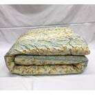 ウール10%入り合掛ふとん シングルロングサイズ　約150×210cm　ブルー色　WF-2712