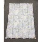 ホワイトダウン50%入り　1.4kg使用　羽毛掛けふとん　シングルサイズ　ブルー　FNU-003