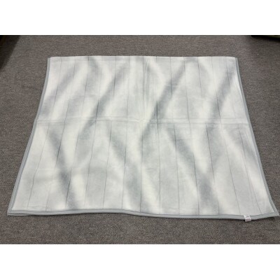 洗濯機OK!　あったかアクリルマイヤー敷毛布　シングルサイズ(140×240cm)MS-8　グレー