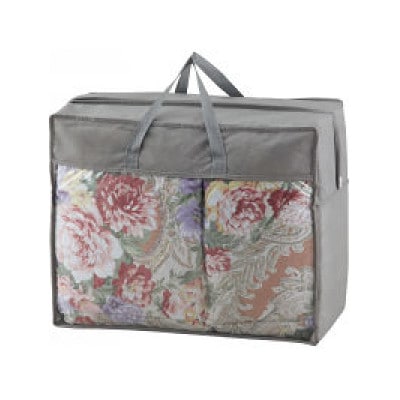 ホワイトダウン20%入り　約1.5kg使用　ふかふか羽根掛けふとん　シングルサイズ　16559P