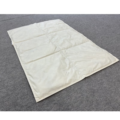 ホワイトダックダウン50%入り　手洗いOK　ベビー用羽毛ふとん　約80×105cm　BF-50