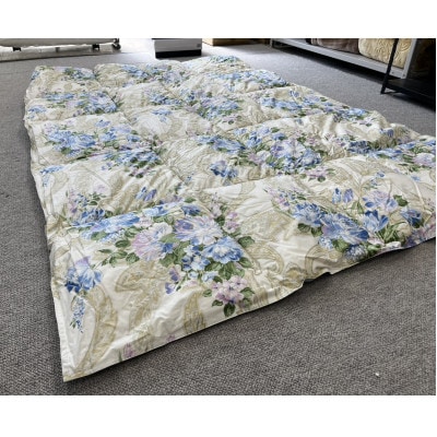 ホワイトダウン50%入り　約1.5kg使用　ふかふか羽毛掛けふとん　シングルサイズ　UFC-2500