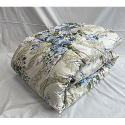 ホワイトダウン50%入り　約1.5kg使用　ふかふか羽毛掛けふとん　シングルサイズ　UFC-2500