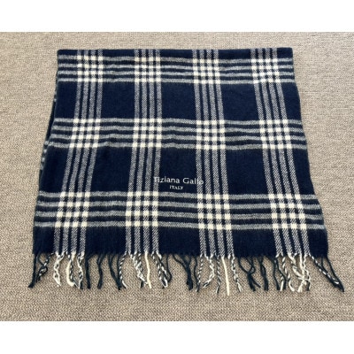 かわいいチェック柄の大判サイズひざ掛け　70×130cm