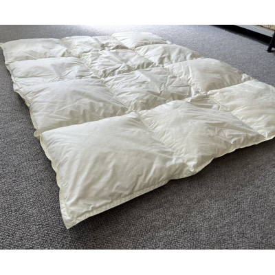 ホワイトダックダウン90%入り　手洗いOK　ベビー用羽毛ふとん　約100×130cm　BF-200