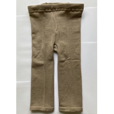 天然の美容繊維　シルク混のびのび5分丈パンツ　フリーサイズ　ベージュ　H-S2500