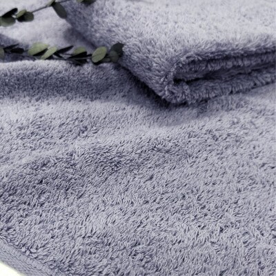 【スマートバス3枚】高吸水スーパーゼロふわふわスマートバスタオル(34×120cm)ML