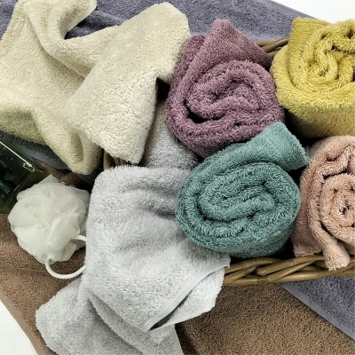 【フェイス4枚スマートバス2枚バス2枚】高吸水スーパーゼロふわふわタオルセット CB