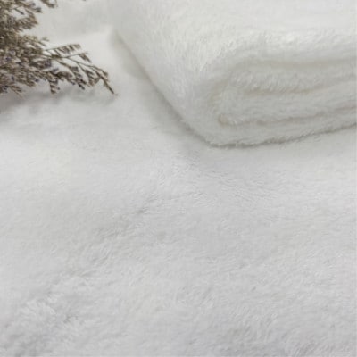 【フェイス2枚バス1枚】高吸水スーパーゼロふわふわタオルセット WH