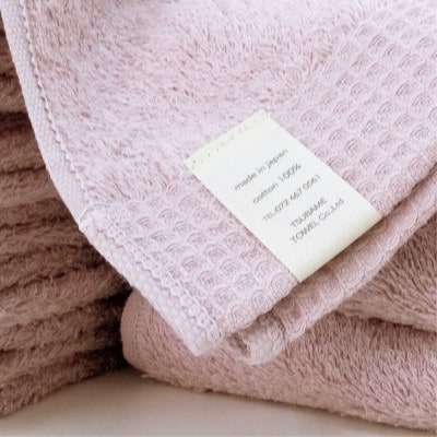 【フェイス6枚バス3枚組】思わずふれたくなる しなやかタオルセット(ピーチ)