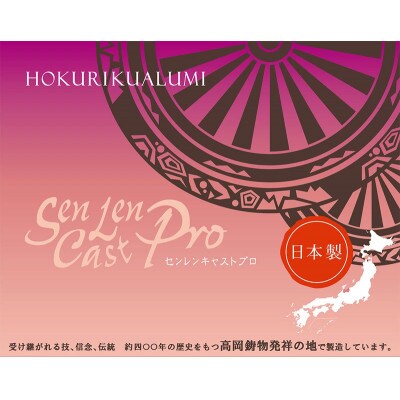 【ガス火用】センレンキャストプロ深型フライパン24cm