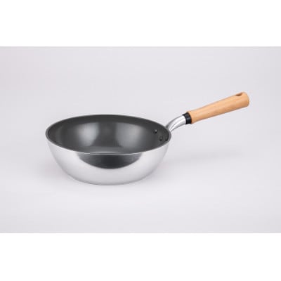 【IH対応】IHセンレンキャストグリーン　セラミック深型フライパン　24cm