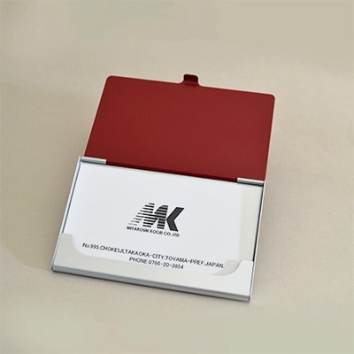 カードケース　「KABUKI　RED」