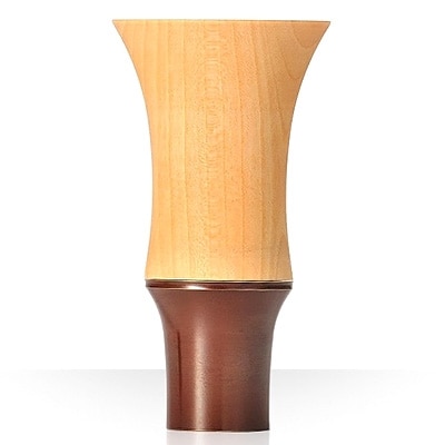 Guinomi Sake Cup TALL BAMBOO KISEN-BENGARA RED
