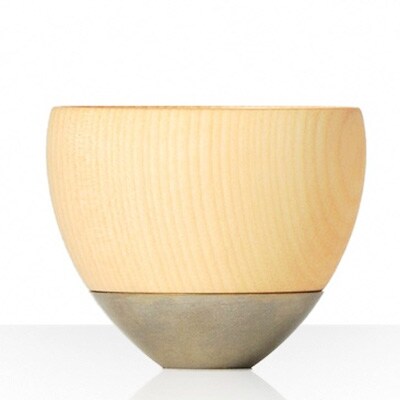 Guinomi Sake Cup DON KISEN-MISTY SILVER
