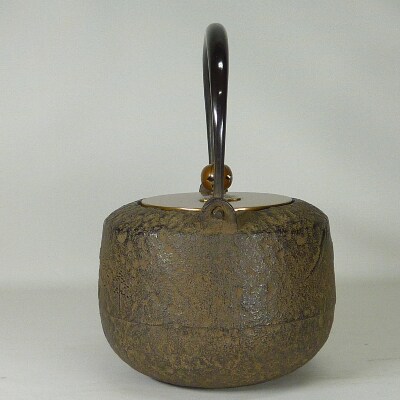 【高岡銅器】龍泉　鉄瓶　富士
