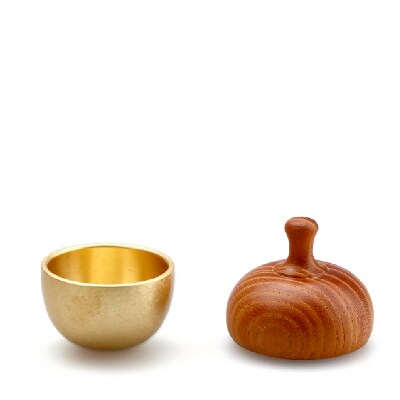 【高岡銅器】まどか どんぐりGold　空穏KUONおりん
