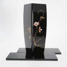 高岡漆器】長角小箱 桜(貝入)黒 | 富山県高岡市 | ふるさと納税