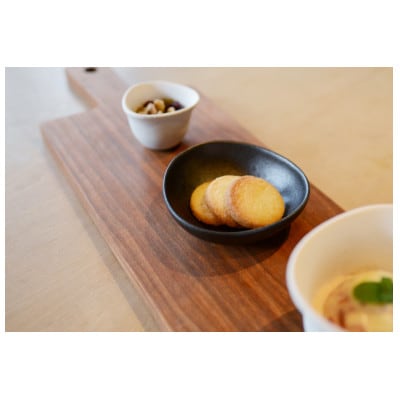 【高岡銅器】むすびボウル(中)黒釉　2個セット