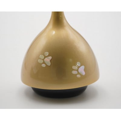【高岡銅器】エコー　螺鈿肉球　金色