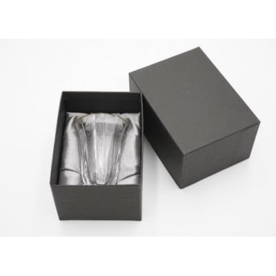 【高岡漆器】金杯(万華鏡)青海波(貝入)黒
