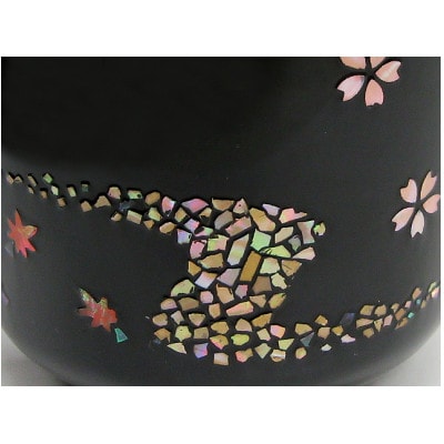 【高岡漆器】銚子　螺鈿　春秋