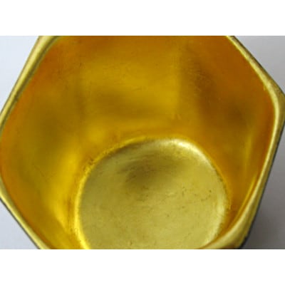 【高岡漆器】乾漆盃　内金箔